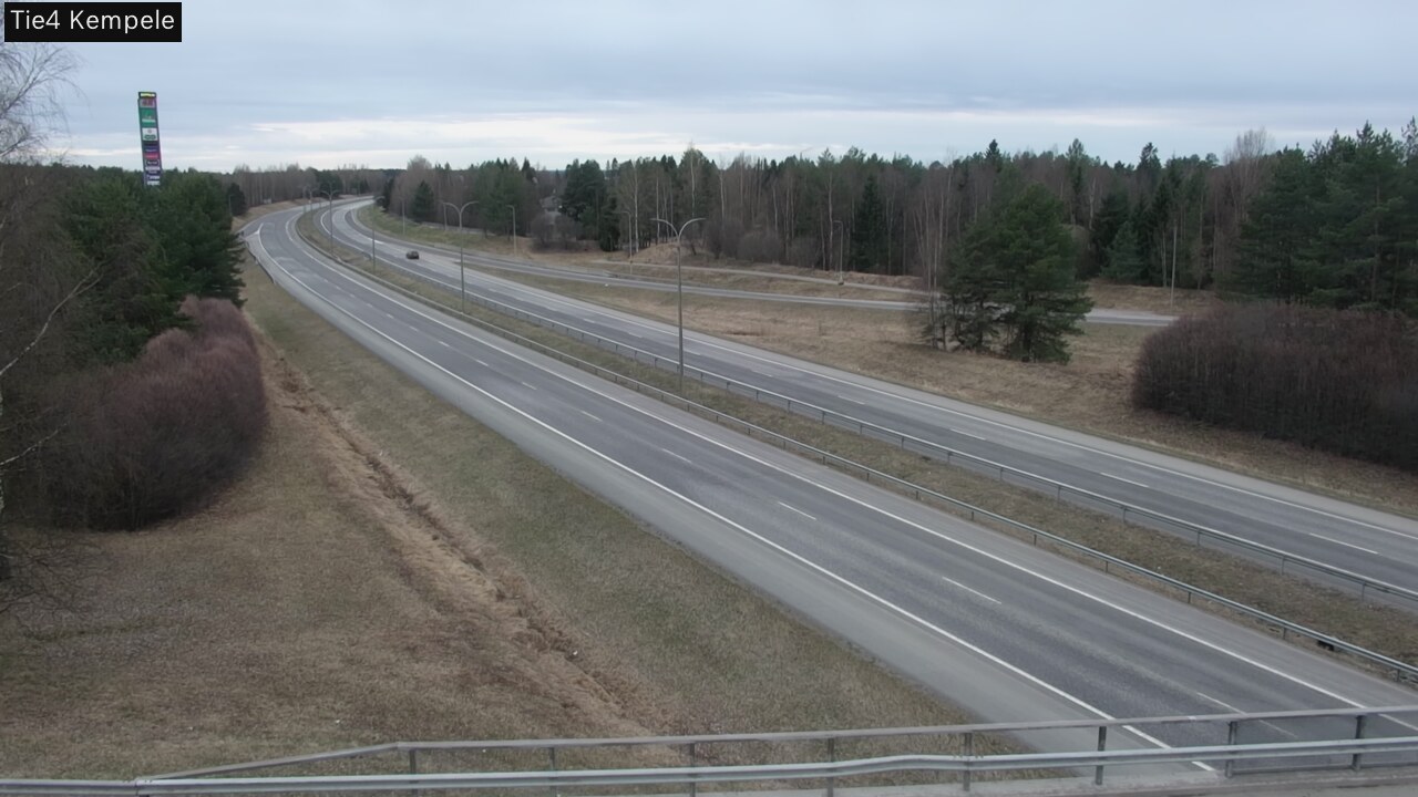 Weather Camera Image Road 4 Kempele, Zeppelin, Kempele, Pohjois-Pohjanmaa