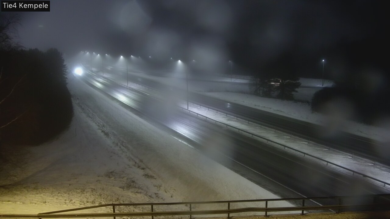 Weather Camera Image Väg 4 Kempele, Zeppelin, Kempele, Pohjois-Pohjanmaa