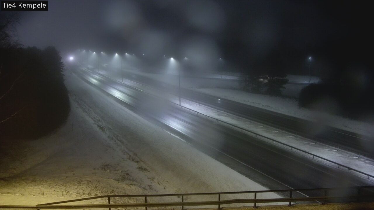 Weather Camera Image Väg 4 Kempele, Zeppelin, Kempele, Pohjois-Pohjanmaa