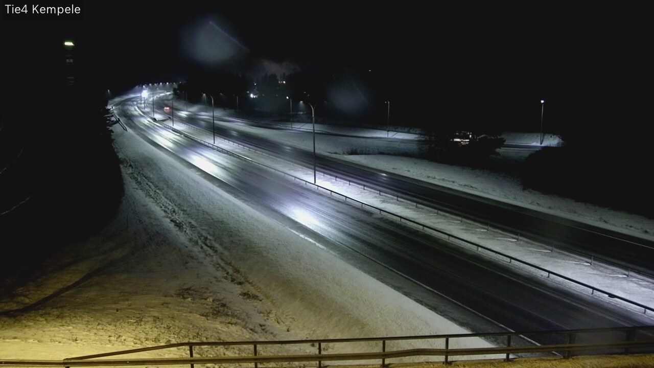 Weather Camera Image Väg 4 Kempele, Zeppelin, Kempele, Pohjois-Pohjanmaa