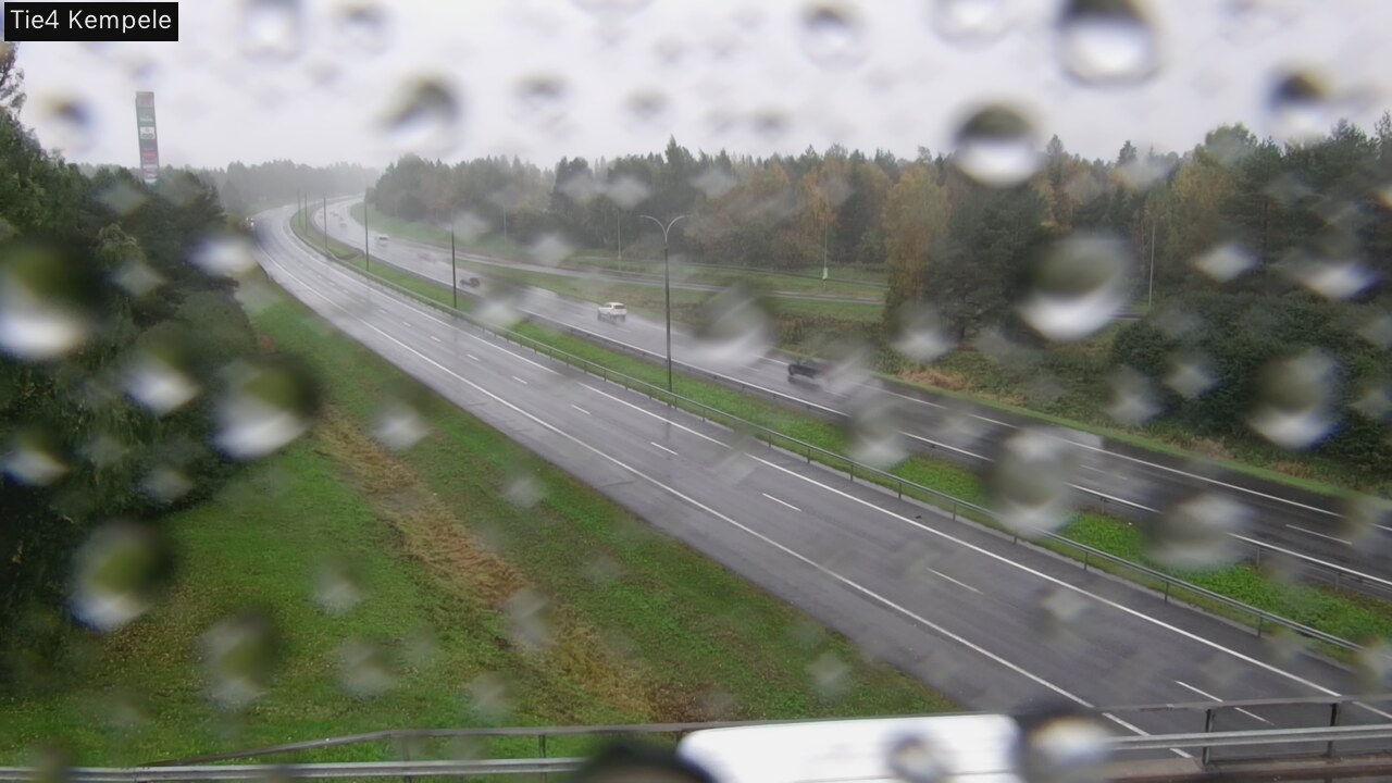 Weather Camera Image Väg 4 Kempele, Zeppelin, Kempele, Pohjois-Pohjanmaa