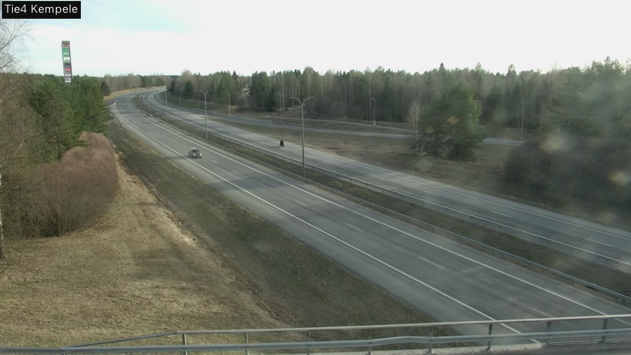Weather Camera Image Väg 4 Kempele, Zeppelin, Kempele, Pohjois-Pohjanmaa