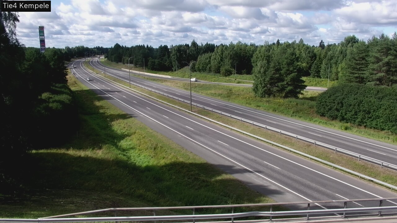 Weather Camera Image Väg 4 Kempele, Zeppelin, Kempele, Pohjois-Pohjanmaa