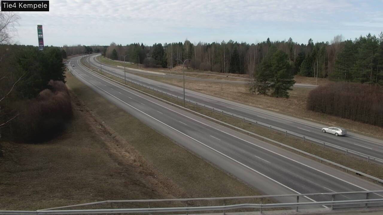 Weather Camera Image Road 4 Kempele, Zeppelin, Kempele, Pohjois-Pohjanmaa