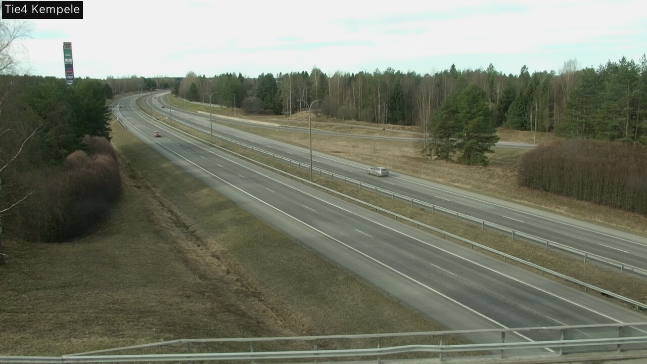 Weather Camera Image Väg 4 Kempele, Zeppelin, Kempele, Pohjois-Pohjanmaa