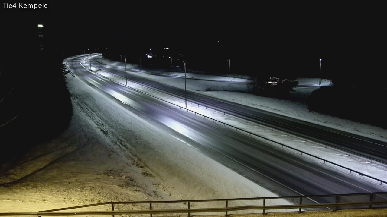 Weather Camera Image Väg 4 Kempele, Zeppelin, Kempele, Pohjois-Pohjanmaa