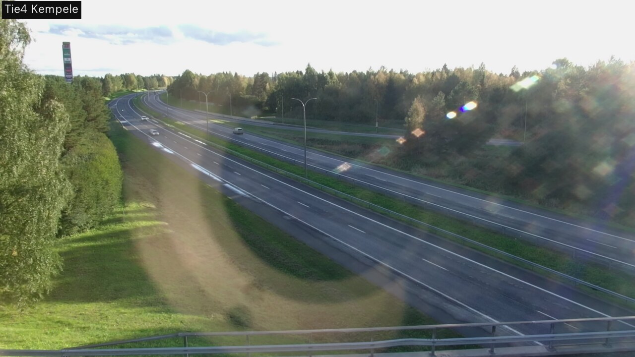 Kelikamerat Kuva Tie 4 Kempele, Zeppelin, Kempele, Pohjois-Pohjanmaa