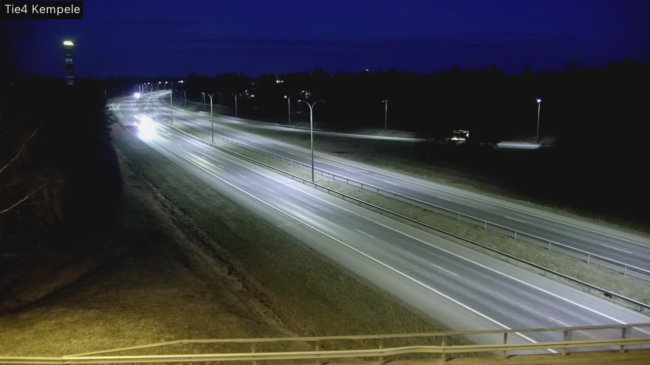 Weather Camera Image Väg 4 Kempele, Zeppelin, Kempele, Pohjois-Pohjanmaa