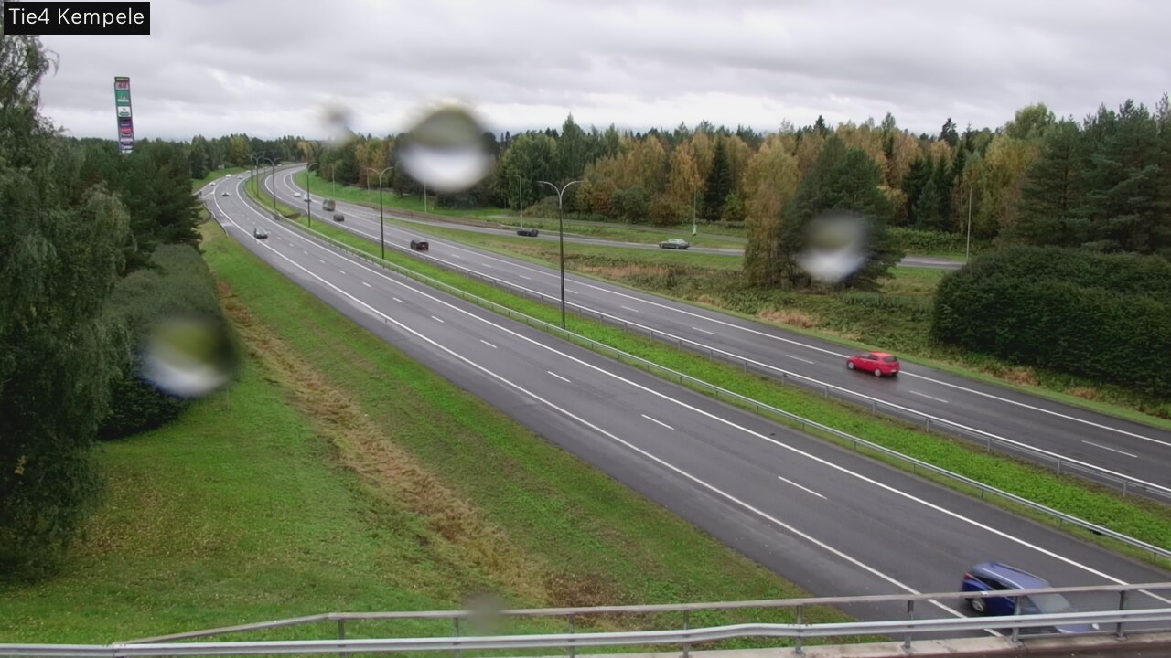 Weather Camera Image Väg 4 Kempele, Zeppelin, Kempele, Pohjois-Pohjanmaa