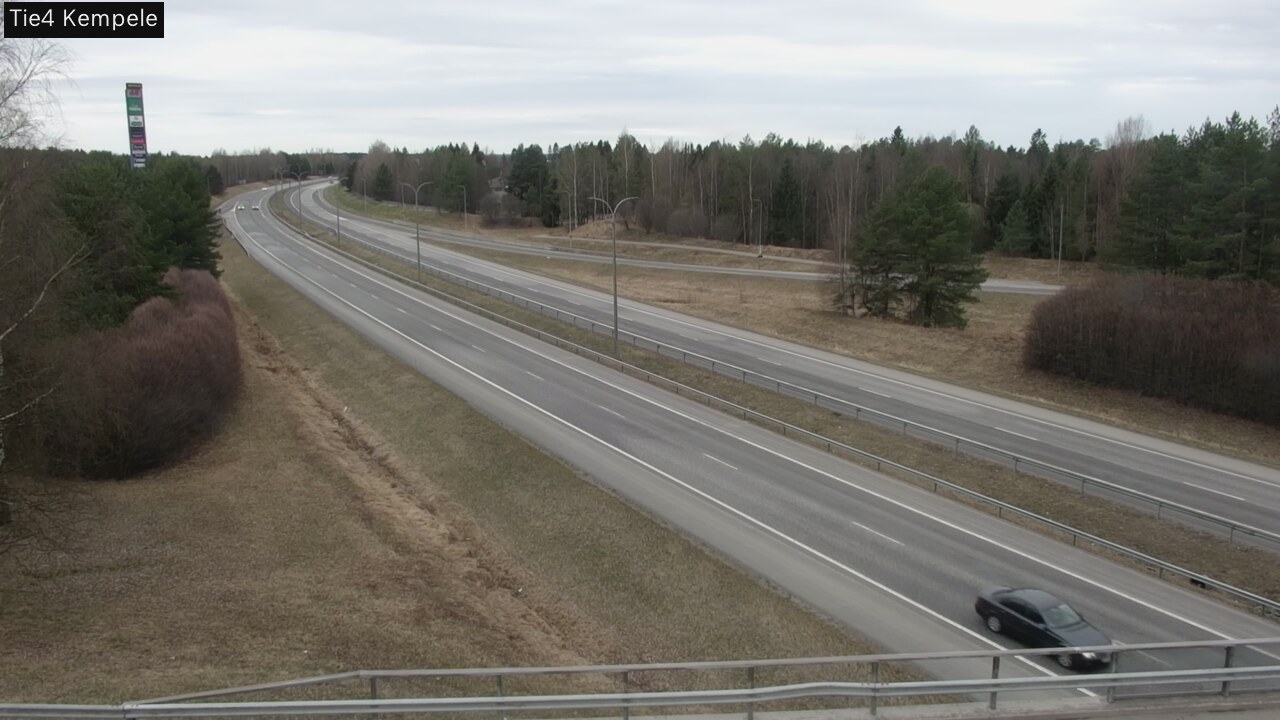 Weather Camera Image Road 4 Kempele, Zeppelin, Kempele, Pohjois-Pohjanmaa