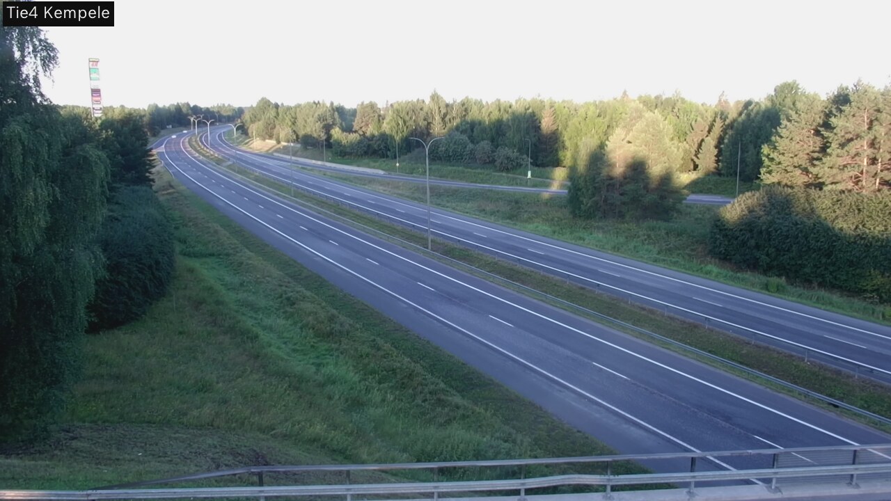 Weather Camera Image Väg 4 Kempele, Zeppelin, Kempele, Pohjois-Pohjanmaa