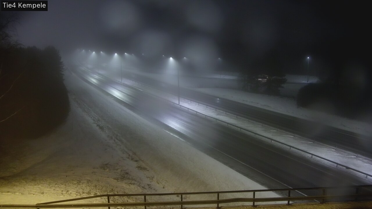 Weather Camera Image Väg 4 Kempele, Zeppelin, Kempele, Pohjois-Pohjanmaa