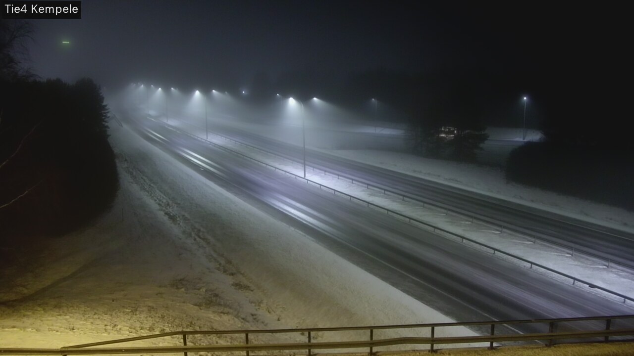 Weather Camera Image Väg 4 Kempele, Zeppelin, Kempele, Pohjois-Pohjanmaa