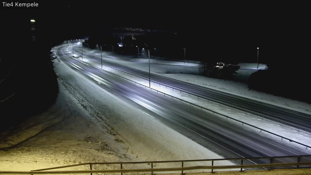 Weather Camera Image Väg 4 Kempele, Zeppelin, Kempele, Pohjois-Pohjanmaa