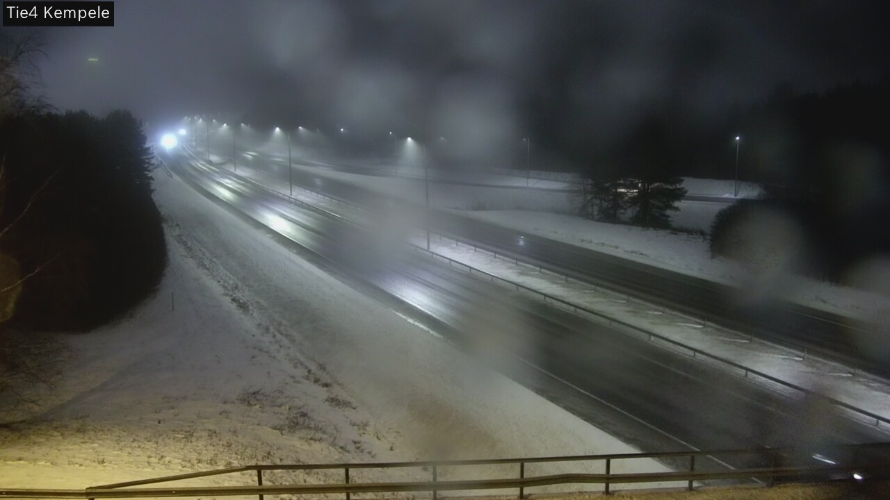 Weather Camera Image Väg 4 Kempele, Zeppelin, Kempele, Pohjois-Pohjanmaa