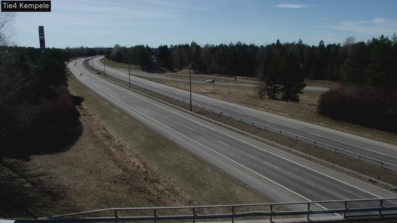 Weather Camera Image Väg 4 Kempele, Zeppelin, Kempele, Pohjois-Pohjanmaa