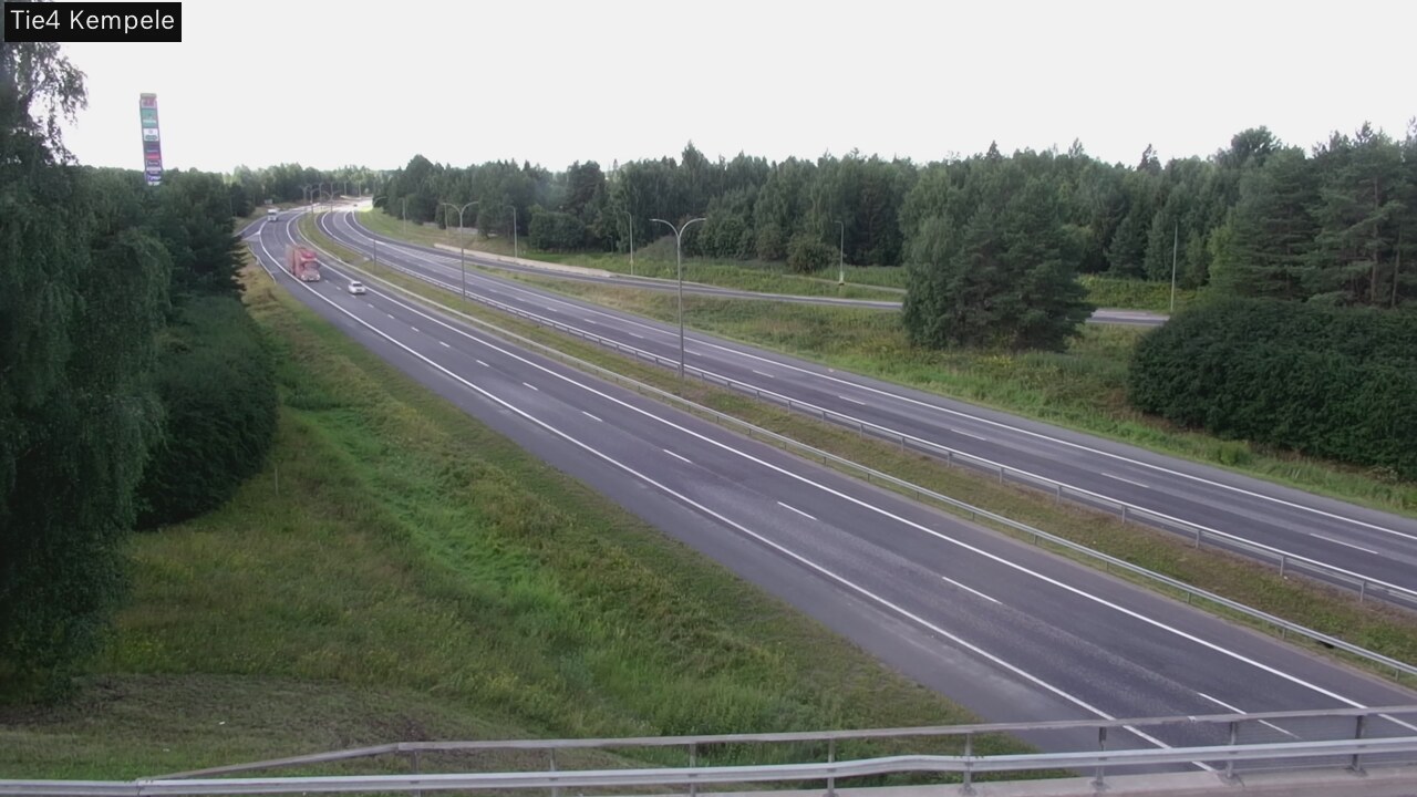 Kelikamerat Kuva Tie 4 Kempele, Zeppelin, Kempele, Pohjois-Pohjanmaa