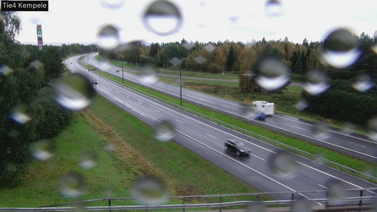 Weather Camera Image Väg 4 Kempele, Zeppelin, Kempele, Pohjois-Pohjanmaa