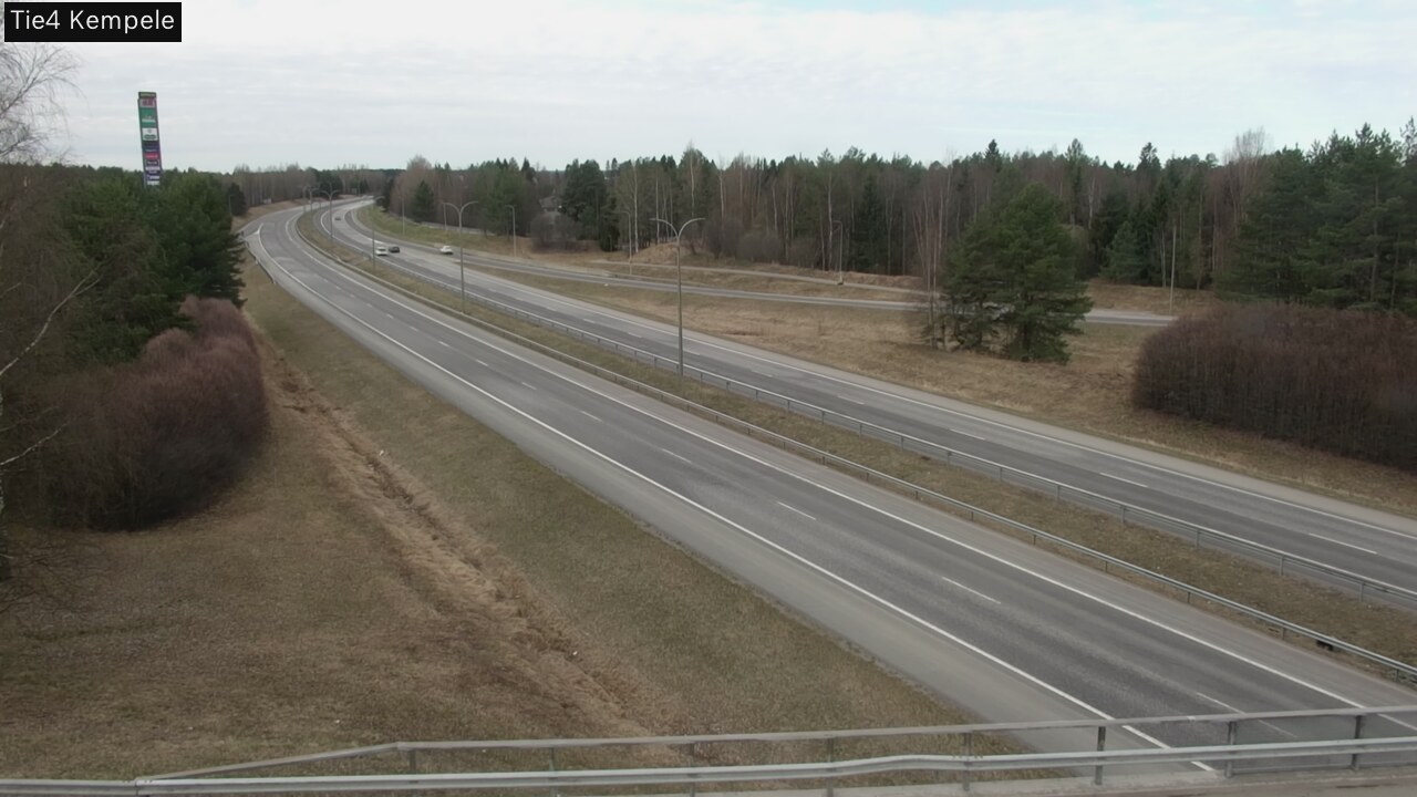 Weather Camera Image Road 4 Kempele, Zeppelin, Kempele, Pohjois-Pohjanmaa