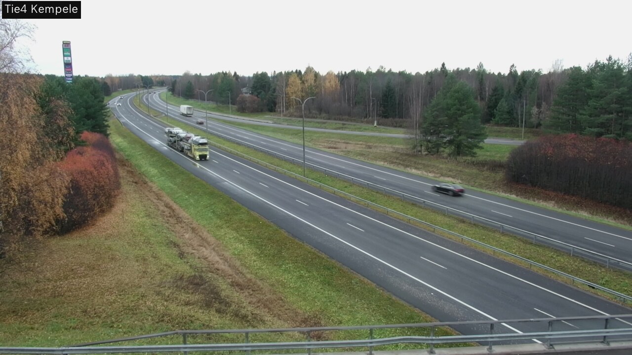 Kelikamerat Kuva Tie 4 Kempele, Zeppelin, Kempele, Pohjois-Pohjanmaa