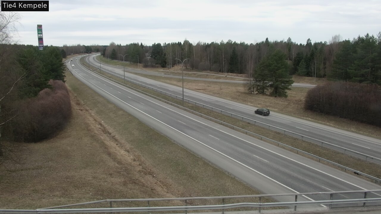 Weather Camera Image Road 4 Kempele, Zeppelin, Kempele, Pohjois-Pohjanmaa
