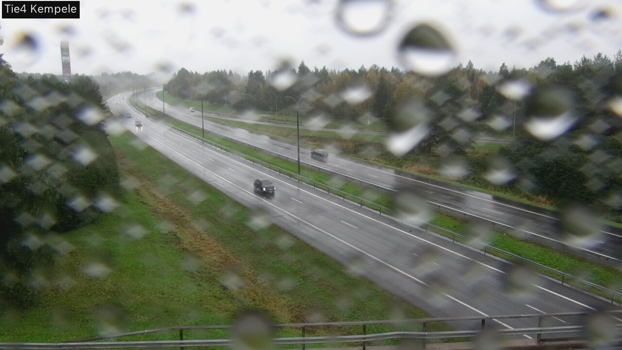 Weather Camera Image Väg 4 Kempele, Zeppelin, Kempele, Pohjois-Pohjanmaa
