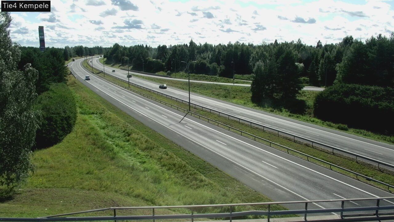 Weather Camera Image Väg 4 Kempele, Zeppelin, Kempele, Pohjois-Pohjanmaa