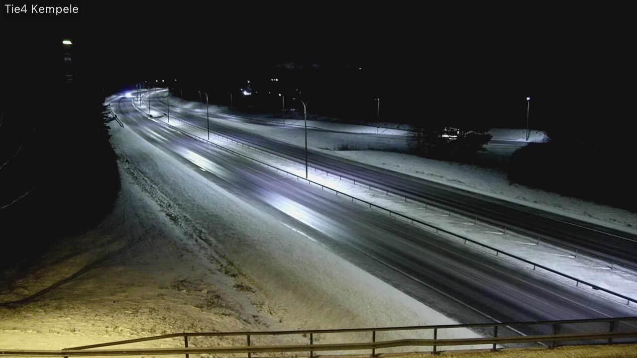 Weather Camera Image Väg 4 Kempele, Zeppelin, Kempele, Pohjois-Pohjanmaa