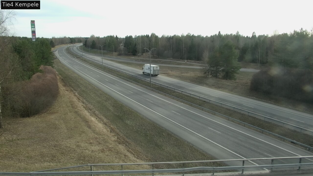 Weather Camera Image Väg 4 Kempele, Zeppelin, Kempele, Pohjois-Pohjanmaa