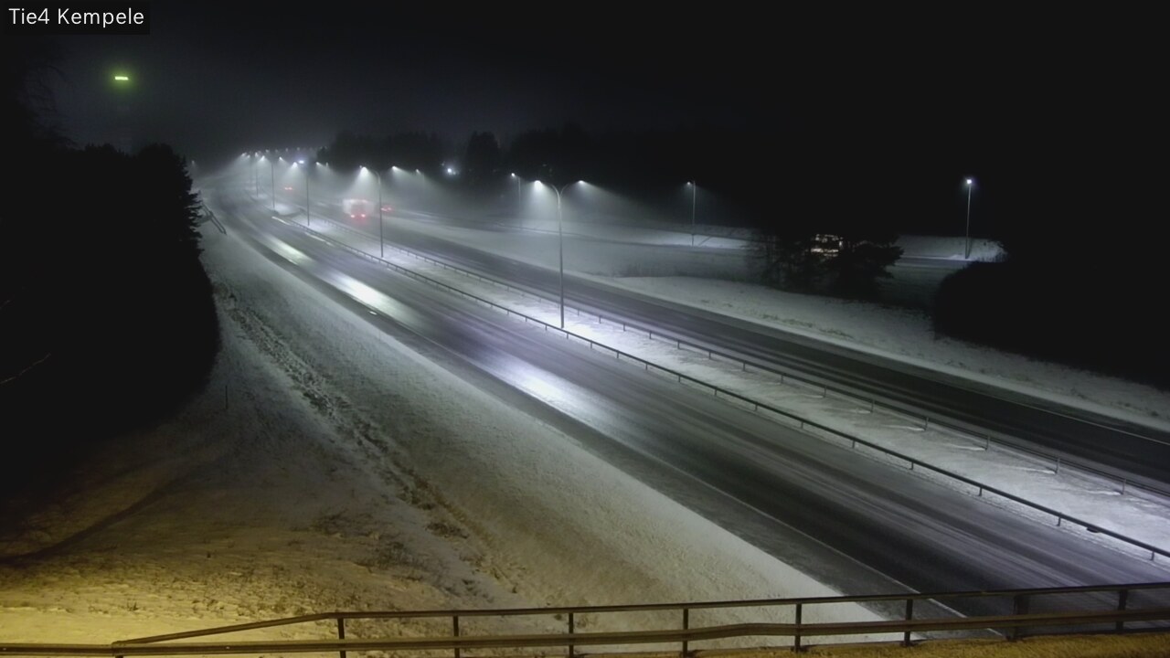 Weather Camera Image Väg 4 Kempele, Zeppelin, Kempele, Pohjois-Pohjanmaa