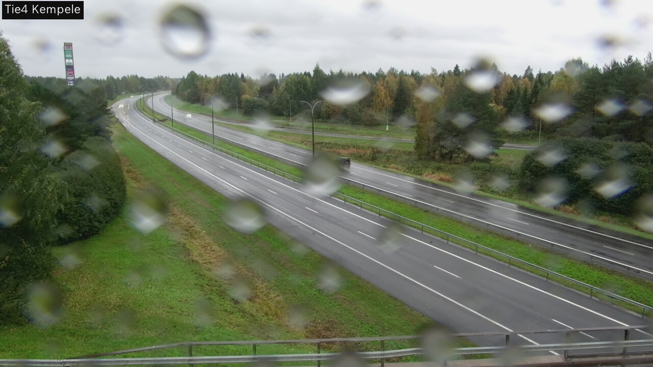 Weather Camera Image Väg 4 Kempele, Zeppelin, Kempele, Pohjois-Pohjanmaa
