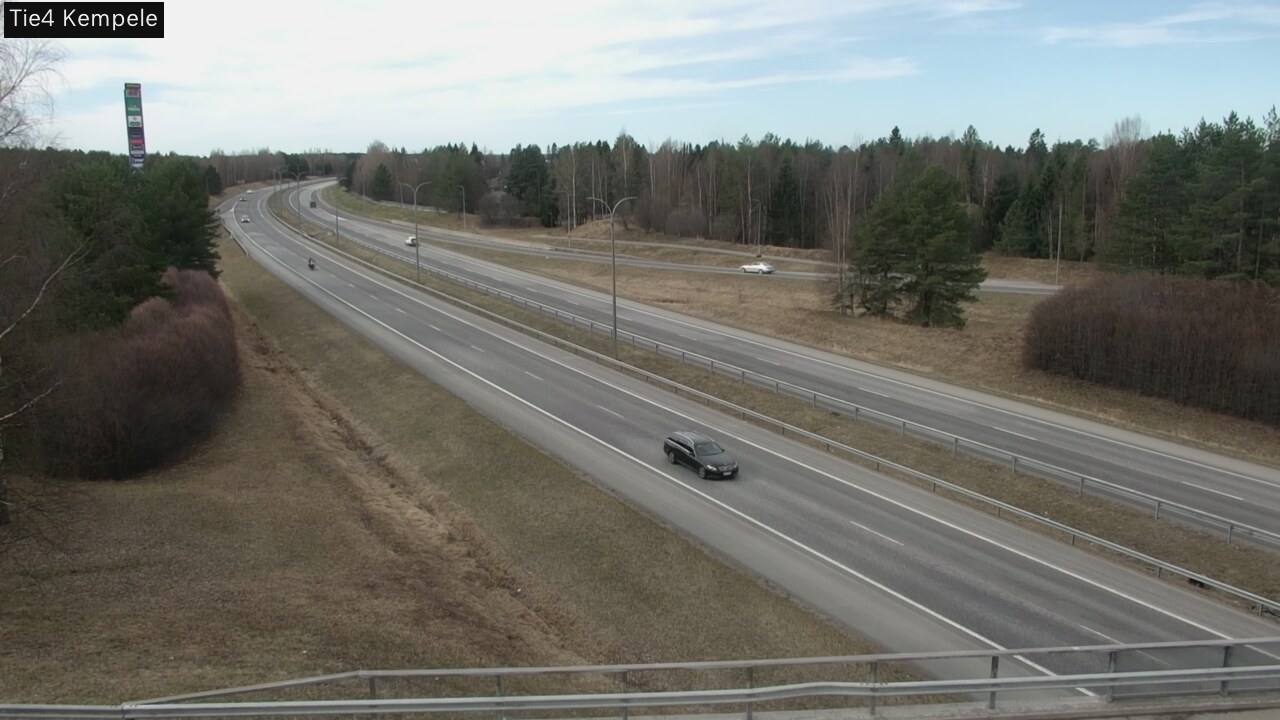 Weather Camera Image Väg 4 Kempele, Zeppelin, Kempele, Pohjois-Pohjanmaa