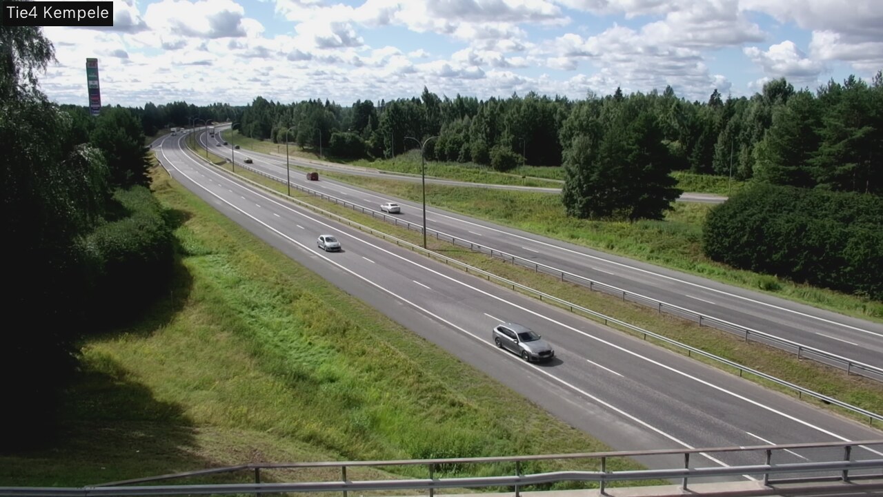Weather Camera Image Väg 4 Kempele, Zeppelin, Kempele, Pohjois-Pohjanmaa