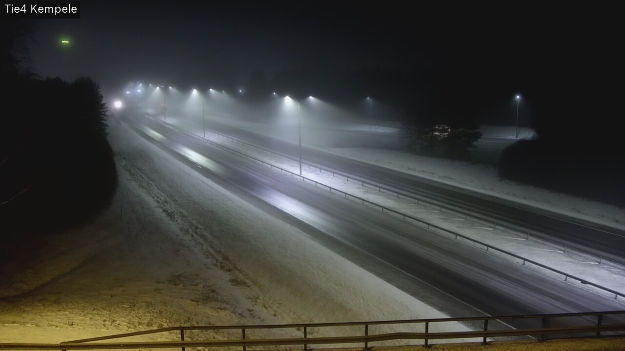 Weather Camera Image Väg 4 Kempele, Zeppelin, Kempele, Pohjois-Pohjanmaa