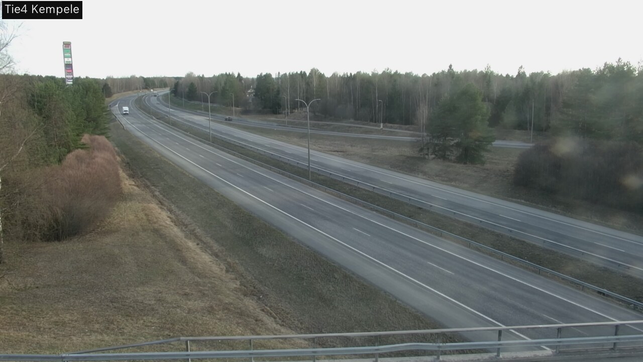 Weather Camera Image Väg 4 Kempele, Zeppelin, Kempele, Pohjois-Pohjanmaa