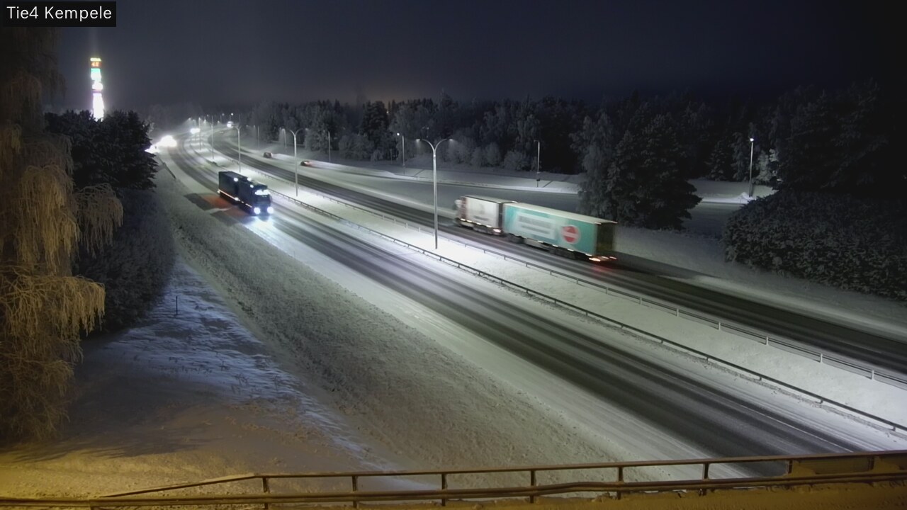 Kelikamerat Kuva Tie 4 Kempele, Zeppelin, Kempele, Pohjois-Pohjanmaa