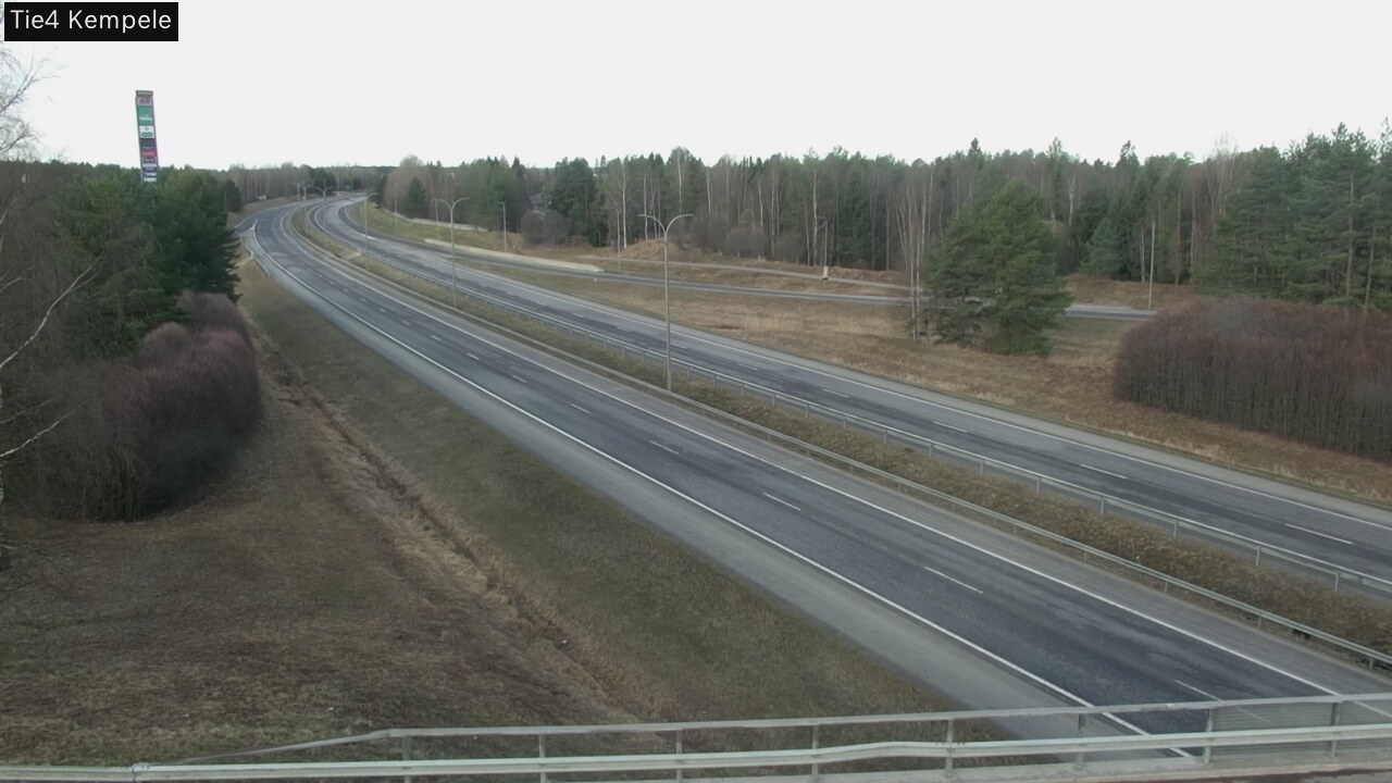 Weather Camera Image Väg 4 Kempele, Zeppelin, Kempele, Pohjois-Pohjanmaa