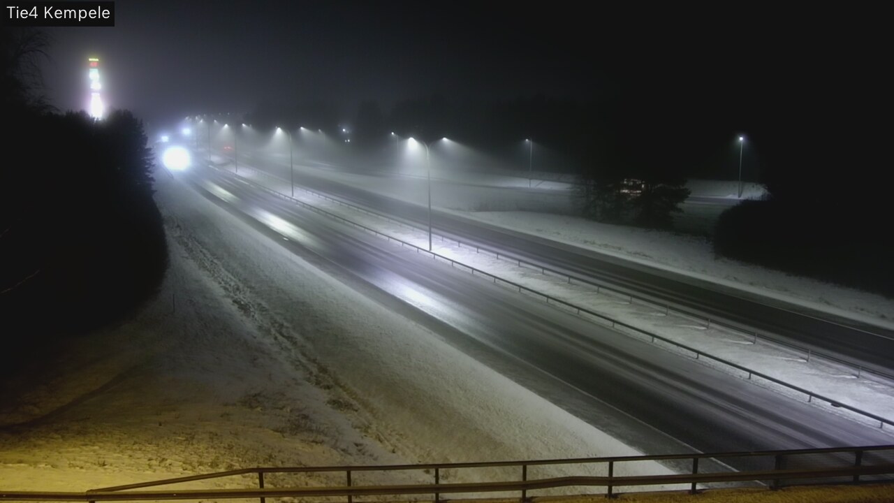 Weather Camera Image Väg 4 Kempele, Zeppelin, Kempele, Pohjois-Pohjanmaa