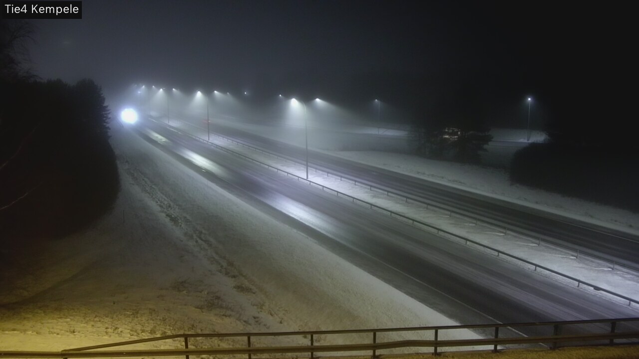 Weather Camera Image Väg 4 Kempele, Zeppelin, Kempele, Pohjois-Pohjanmaa