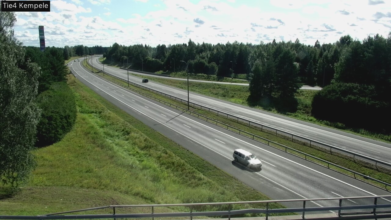 Weather Camera Image Väg 4 Kempele, Zeppelin, Kempele, Pohjois-Pohjanmaa