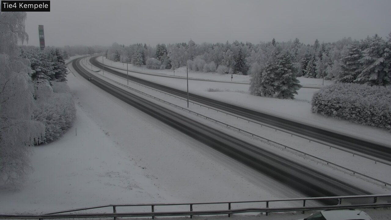 Kelikamerat Kuva Tie 4 Kempele, Zeppelin, Kempele, Pohjois-Pohjanmaa