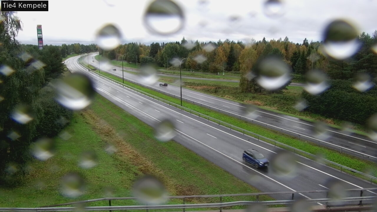 Weather Camera Image Väg 4 Kempele, Zeppelin, Kempele, Pohjois-Pohjanmaa