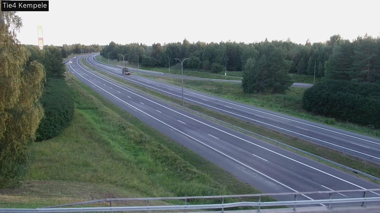 Weather Camera Image Väg 4 Kempele, Zeppelin, Kempele, Pohjois-Pohjanmaa