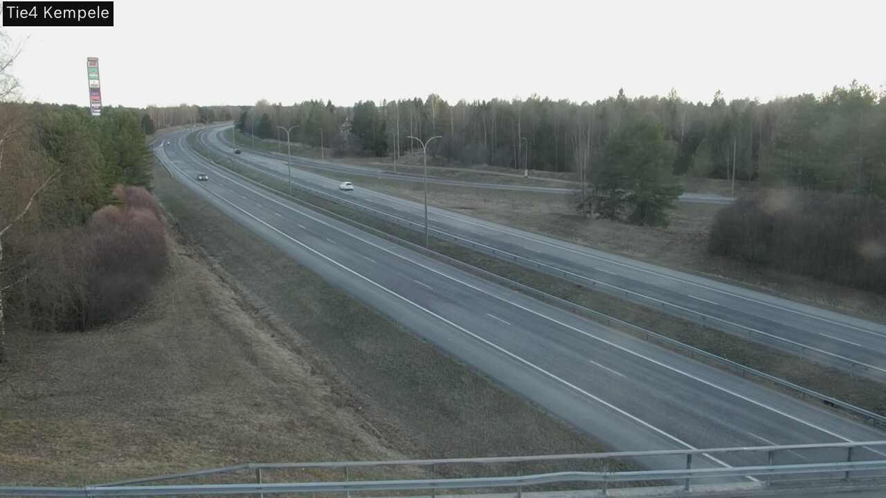 Weather Camera Image Väg 4 Kempele, Zeppelin, Kempele, Pohjois-Pohjanmaa