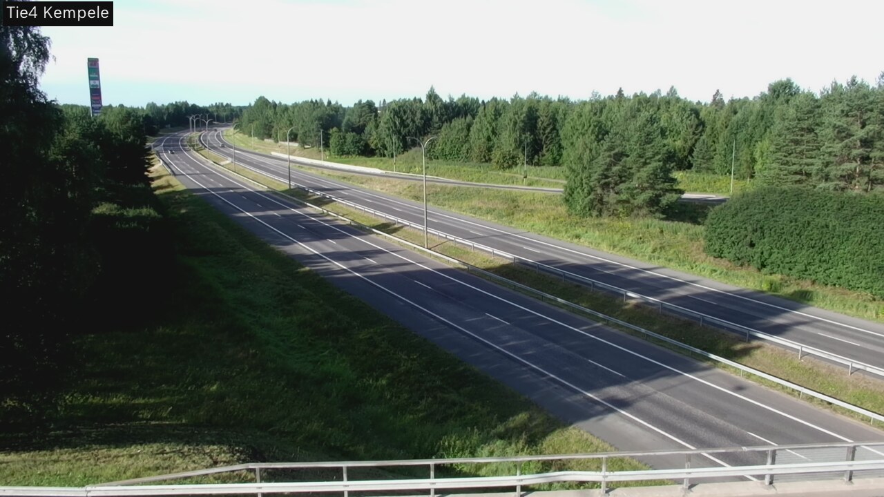 Kelikamerat Kuva Tie 4 Kempele, Zeppelin, Kempele, Pohjois-Pohjanmaa