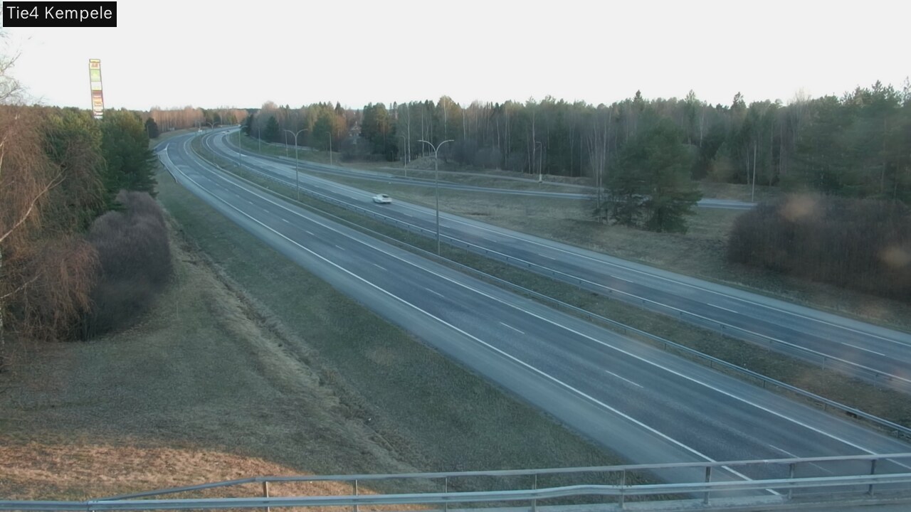 Weather Camera Image Väg 4 Kempele, Zeppelin, Kempele, Pohjois-Pohjanmaa