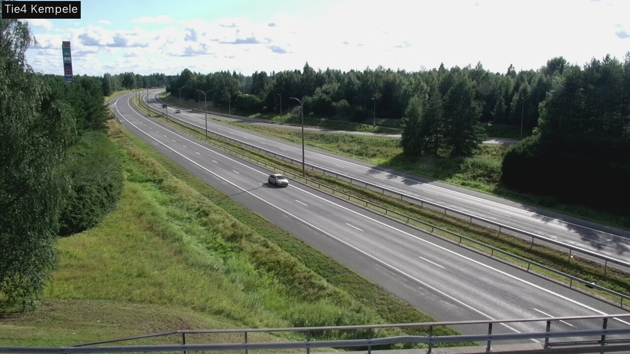 Weather Camera Image Väg 4 Kempele, Zeppelin, Kempele, Pohjois-Pohjanmaa