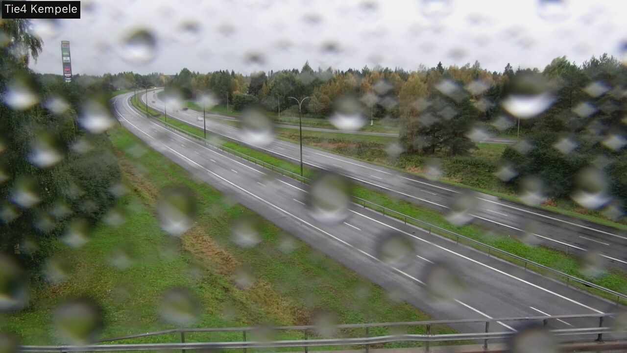 Weather Camera Image Väg 4 Kempele, Zeppelin, Kempele, Pohjois-Pohjanmaa