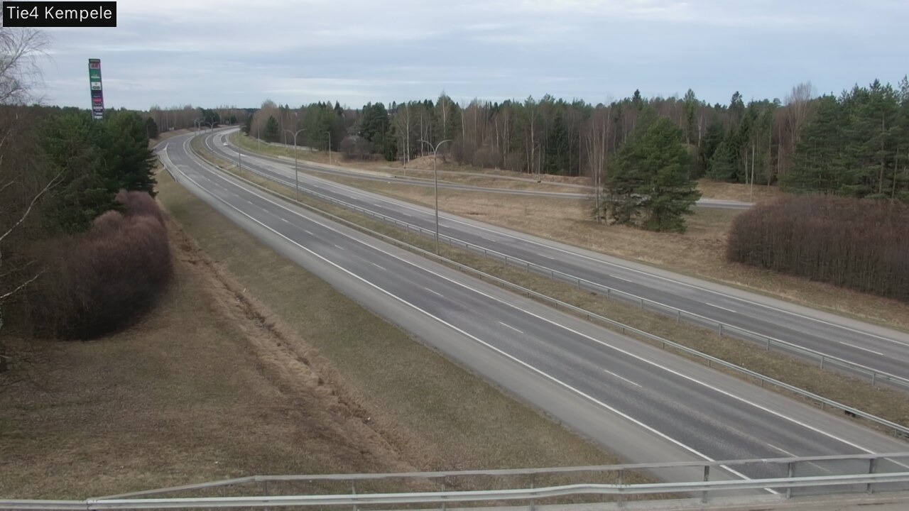 Weather Camera Image Road 4 Kempele, Zeppelin, Kempele, Pohjois-Pohjanmaa