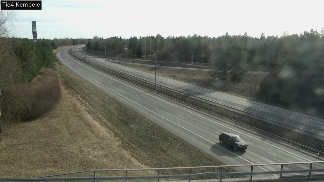 Weather Camera Image Väg 4 Kempele, Zeppelin, Kempele, Pohjois-Pohjanmaa